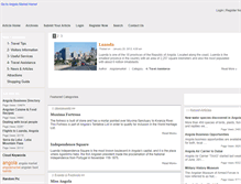 Tablet Screenshot of angolamarket.com